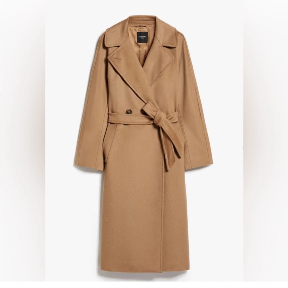 Weekend Max Mara Pure Wool Coat Cam Color